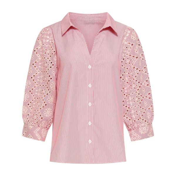 Skjorte - Rødstribet - Smashed Lemon