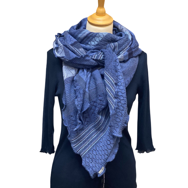 Kyra tørklæde/sjal - Jeans - Invero