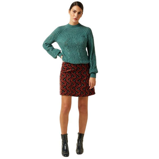 Border Skirt Winkle - Porto red - King Louie