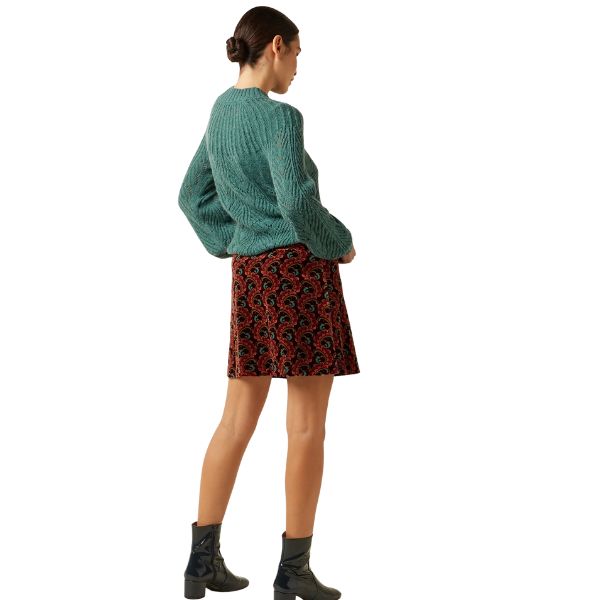Border Skirt Winkle - Porto red - King Louie