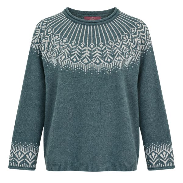 Pullover Merle - Lorbeer - Heidekönigin