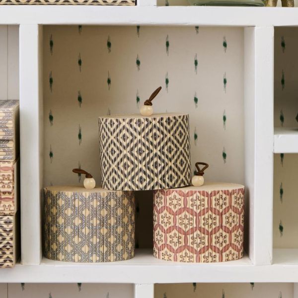 Æske m/ låg mini - 3 farver - Ib Laursen