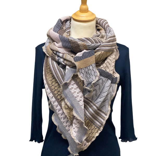 Kyra tørklæde/sjal - Sand - Invero