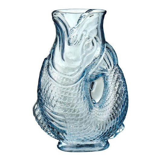 Fiskevase - Lyseblå - Ib Laursen