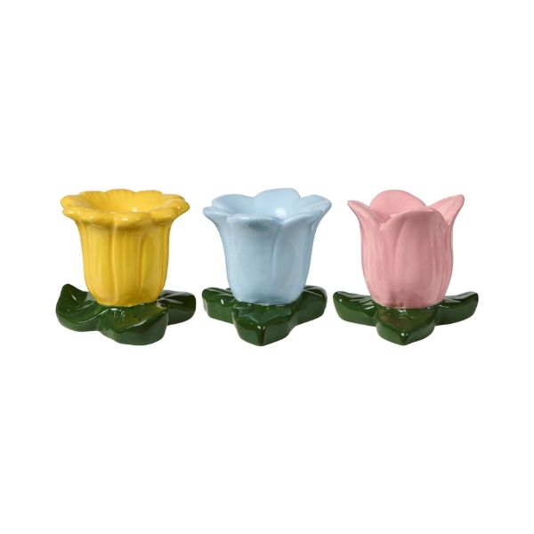 Stage blomst - Tre farver - Ib Laursen