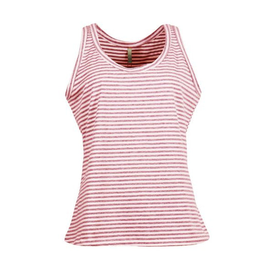 Evilyn top - Røde striber - Ofelia