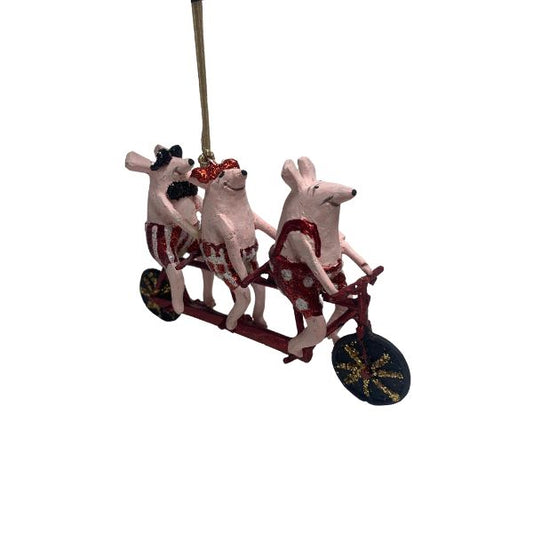 Cykelmus - Julefigur