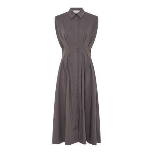 Vilma dress - Brown - La Rouge