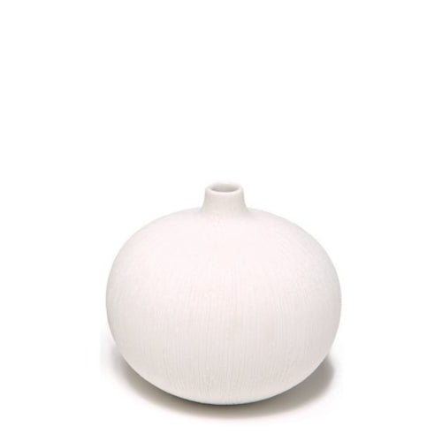 Bari vase - Lille - Hvid - Lindform