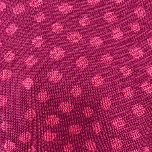 Marie jaquard strik - Pink - Mariedal