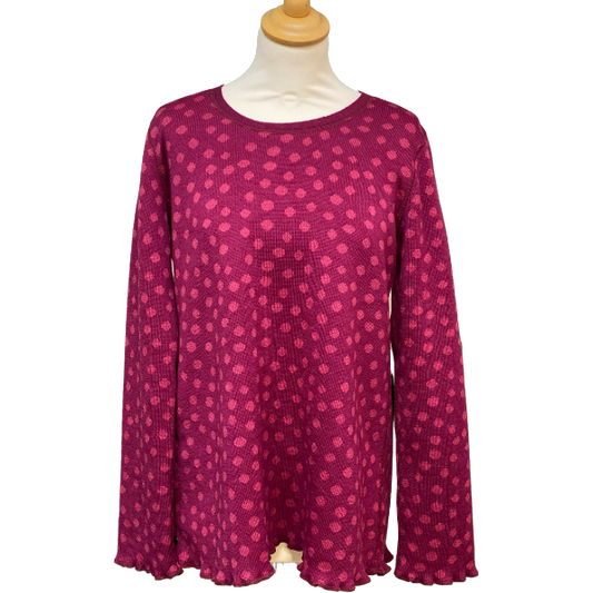 Marie jaquard strik - Pink - Mariedal