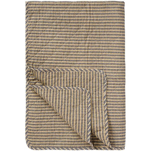 Quilt 130*180 - Mørkeblå stængler - Ib Laursen