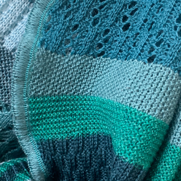 Tørklæde - Manu - Pebermynt