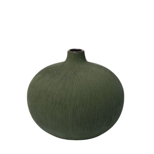 Bari vase - Medium - Skovgrøn - Lindform