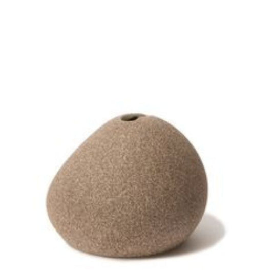Asti vase - Mørk sand - Lindform