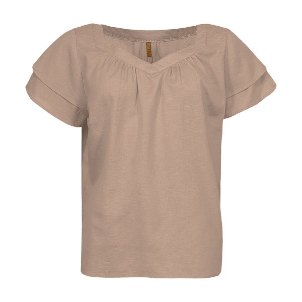 Aliva bluse - Hør - Ofelia