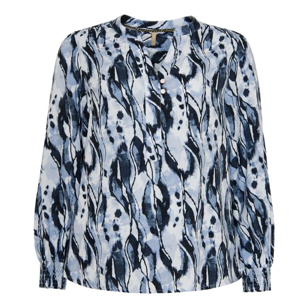 Lucy bluse - Blå - Ofelia