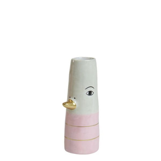 Vase mini – And – Rosa m. striber – Speedtsberg 212350