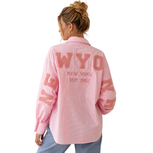 Skjorte New York - Pink - Boho Love