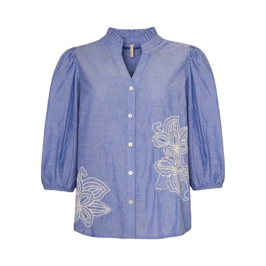 Cema skjorte - Blå - Ofelia