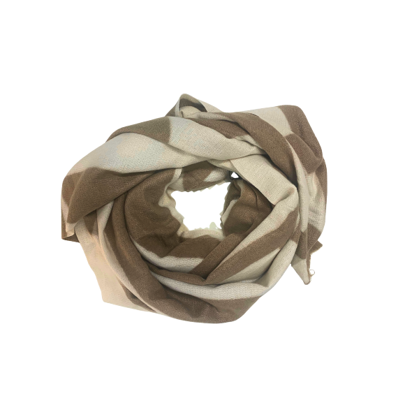 Print tørklæde - Beige - Ofelia