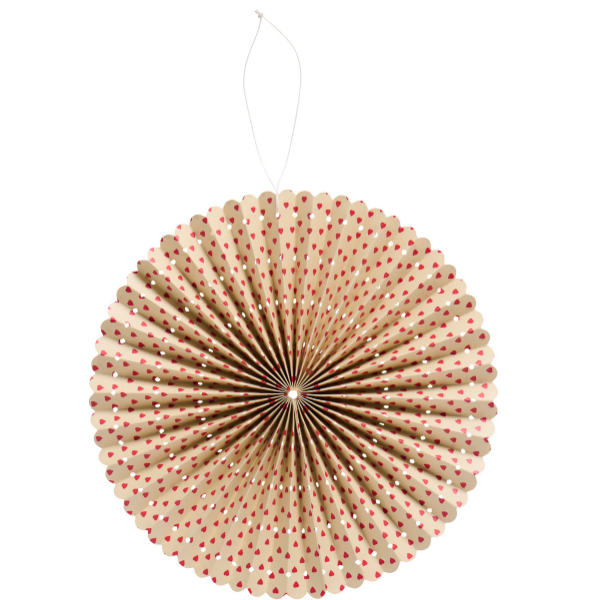 Roset Ø21 - Røde hjerter -  Ib Laursen