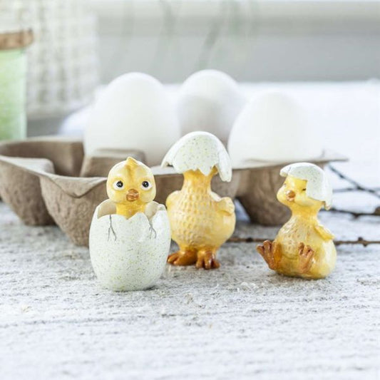 Påskekyllinger i æggeskal - Nääsgränsgården