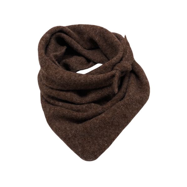 Lille tørklæde - Brun - Just d' lux