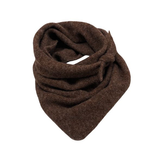 Lille tørklæde - Brun - Just d' lux