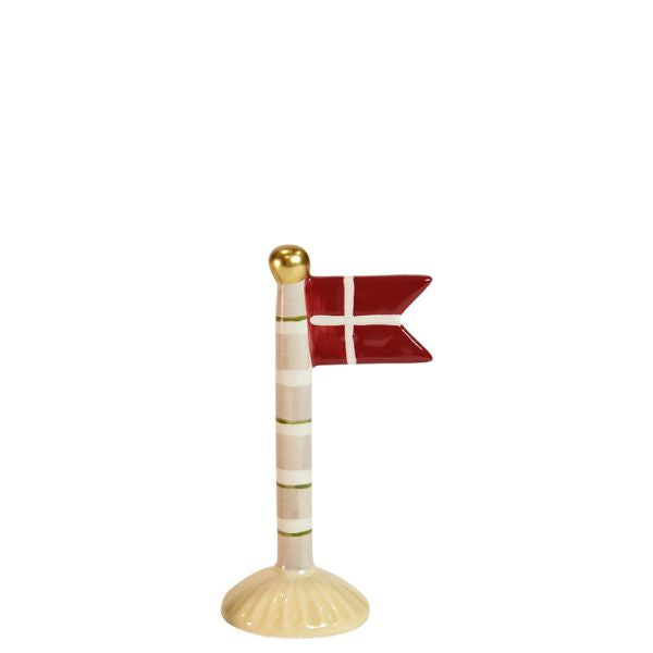 Keramikflag 14cm - Lyse striber - Speedtsberg