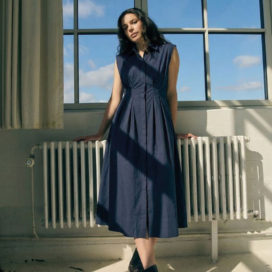 Vilma dress - Navy - La Róuge