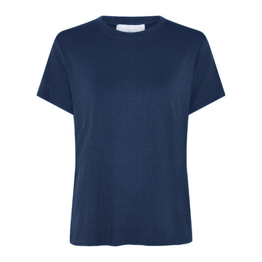 Line T-shirt - Navy - La  Róuge