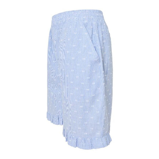 Gemma shorts - Blå print - Ofelia