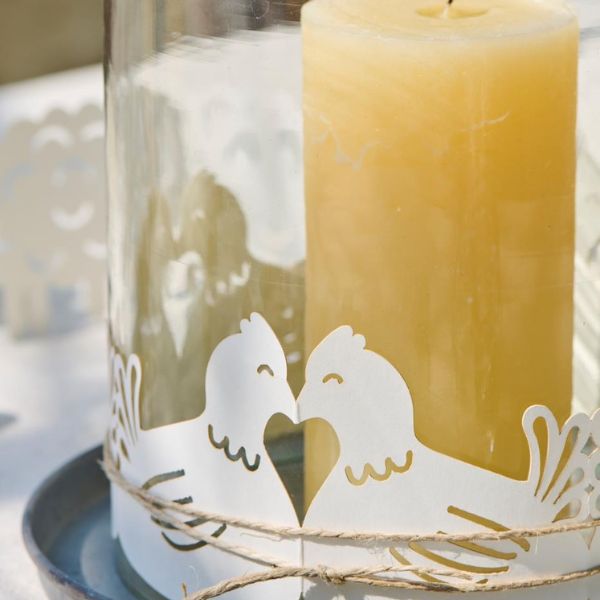 Bordpynt - Papirklip høns - Ib Laursen