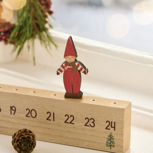 Julekalender 50cm - Nisse - Ib Laursen