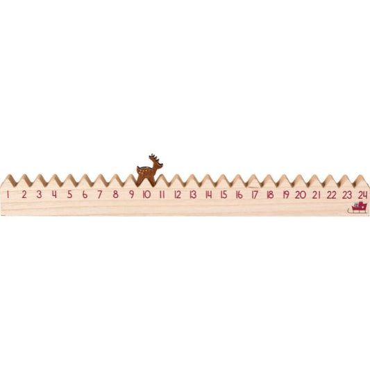 Julekalender 50cm - Rensdyr - Ib Laursen