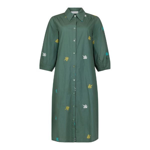 Kjole - Loden Green - NOEN