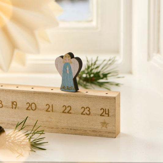 Julekalender 50cm - Engel - Ib Laursen