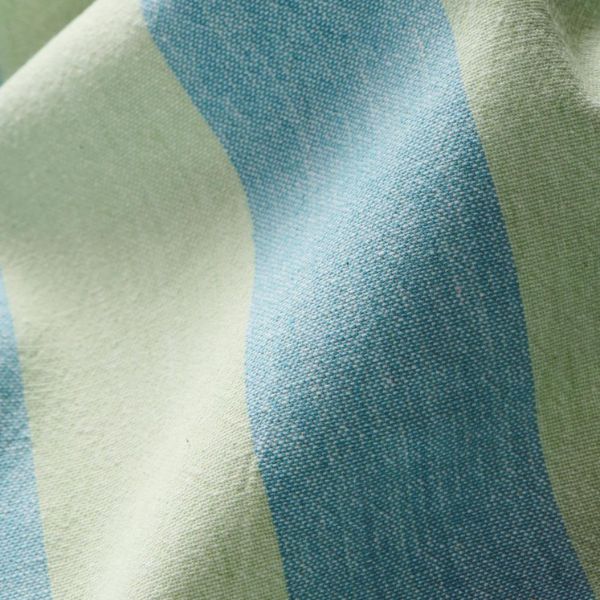 Viskestykke Linus - Blå/grønne striber - Ib Laursen