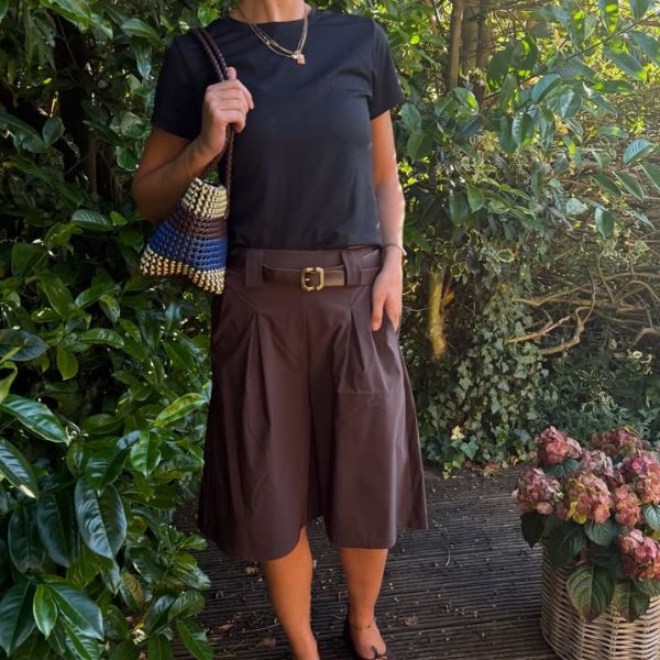 Anne shorts - Brun - by Lund