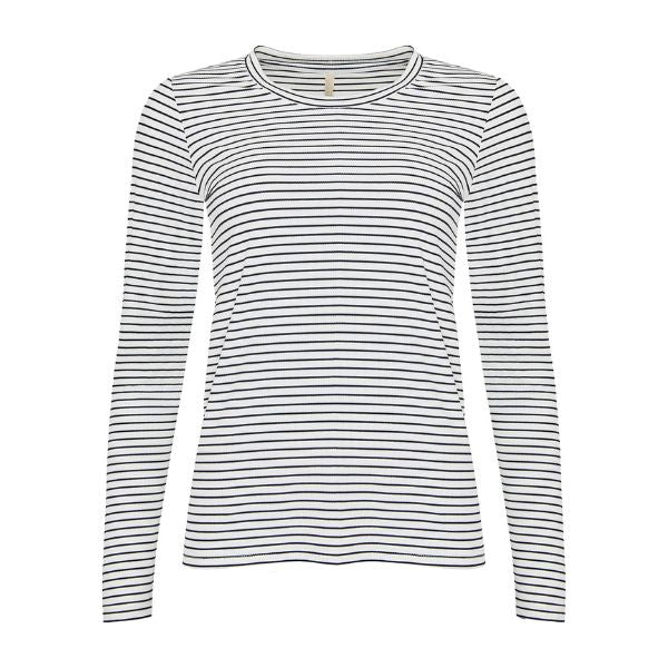 Sisa bluse - Navy striber - Ofelia