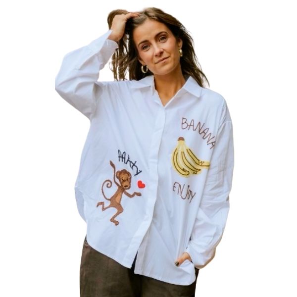 Banana party skjorte - Not Sisters
