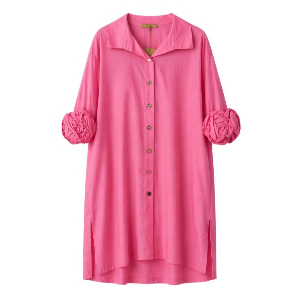 Skjorte m. roser - Pink - Boho Love