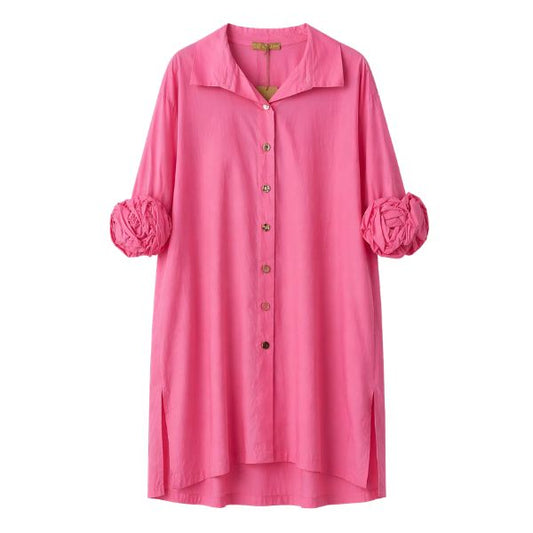 Skjorte m. roser - Pink - Boho Love