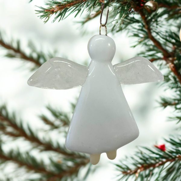 Julepynt - Engel - SH Glas