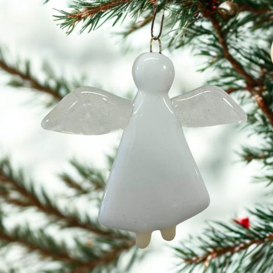 Julepynt - Engel - SH Glas