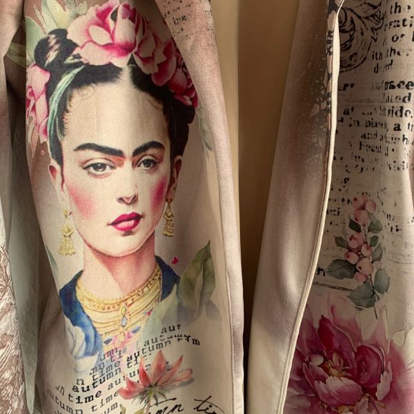 Kahlo cardigan - Beige - Qnuz