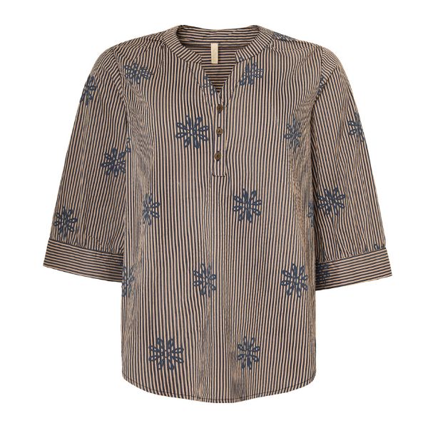 Ella bluse - Navy - Ofelia