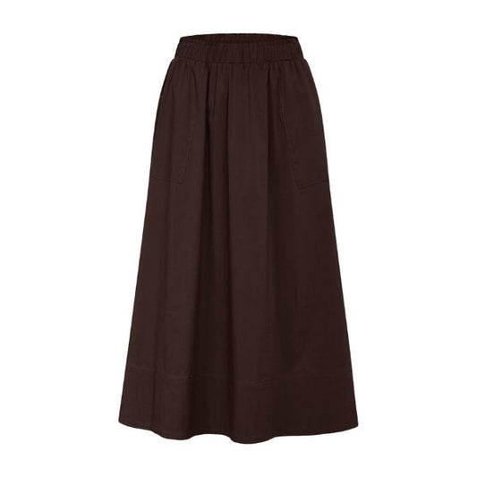 Vilma skirt - Dark brown - La Róuge