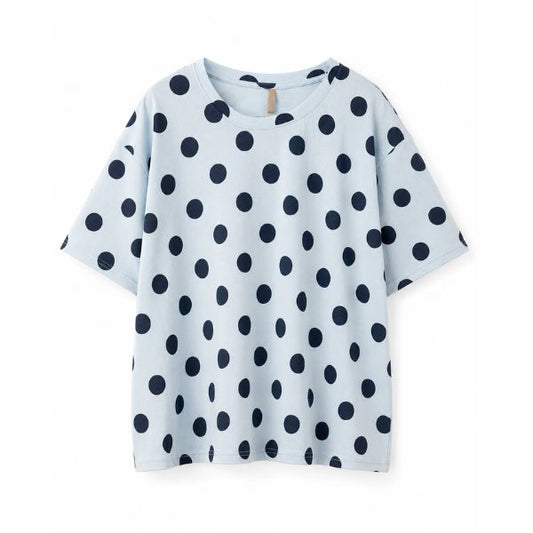 Bloom t-shirt - Lyseblå - Ofelia